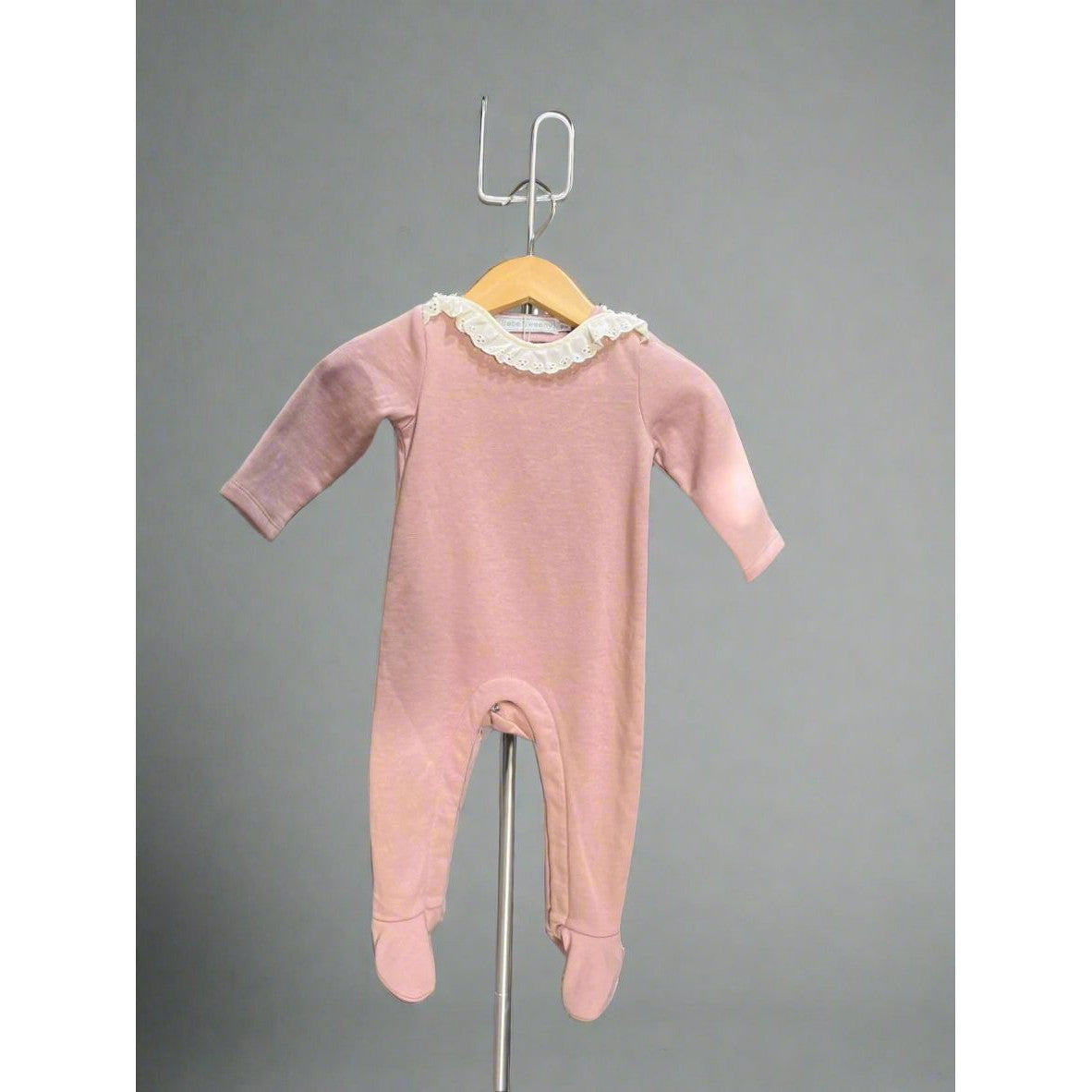 Bebe Sweeny Chely Ribbed Cotton Baby Bodysuit