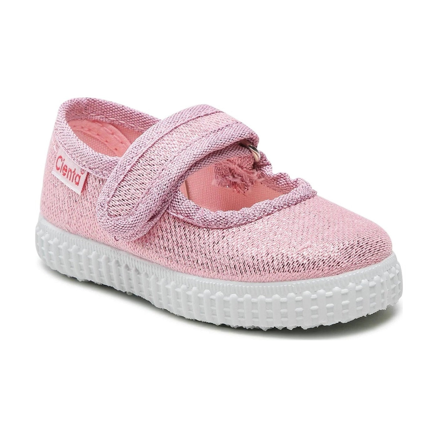Cienta Shoes Canvas Shoes - Pink Metallic