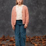 Palazzo Corduroy Trousers W11322: Off White / 4Y