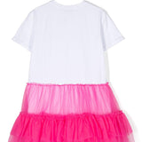 White T-Shirt Tutu Dress | TWINSET