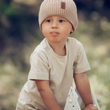 Buy's hat NIKOLAS 100% cotton two sizes Made In Poland: Navy / 2-3 yo