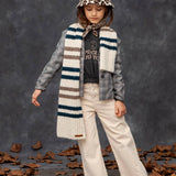 Palazzo Corduroy Trousers W11322: Off White / 4Y