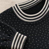 dotted-sweatdress-black-little-label detail