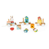 Pure | Train | Pull along | 17 pieces