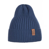 Buy's hat NIKOLAS 100% cotton two sizes Made In Poland: Navy / 2-3 yo