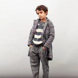 Kid Coat Quilted Linnig