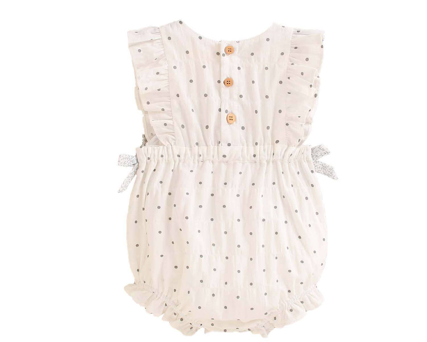 Baby Girl Polka Dot Dress - CapuletKids