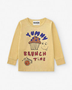100% Cotton Long Sleeve "Yummy" | NAADA - CapuletKids