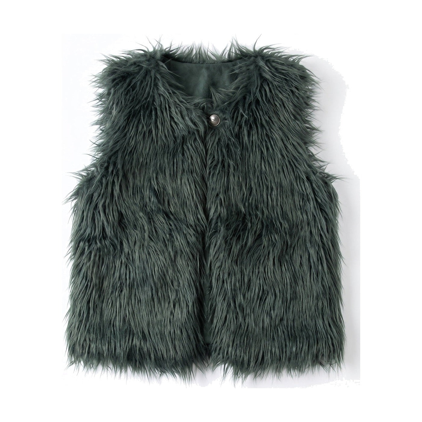3 Pommes Faux Fur Gilet