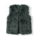 3 Pommes Faux Fur Gilet