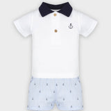 Set 2 pieces ANCHOR t-shirt +shorts