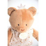 King Bear Plush with Blanket