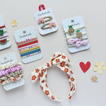 Rainbow Hearts Scrunchie Set - CapuletKids