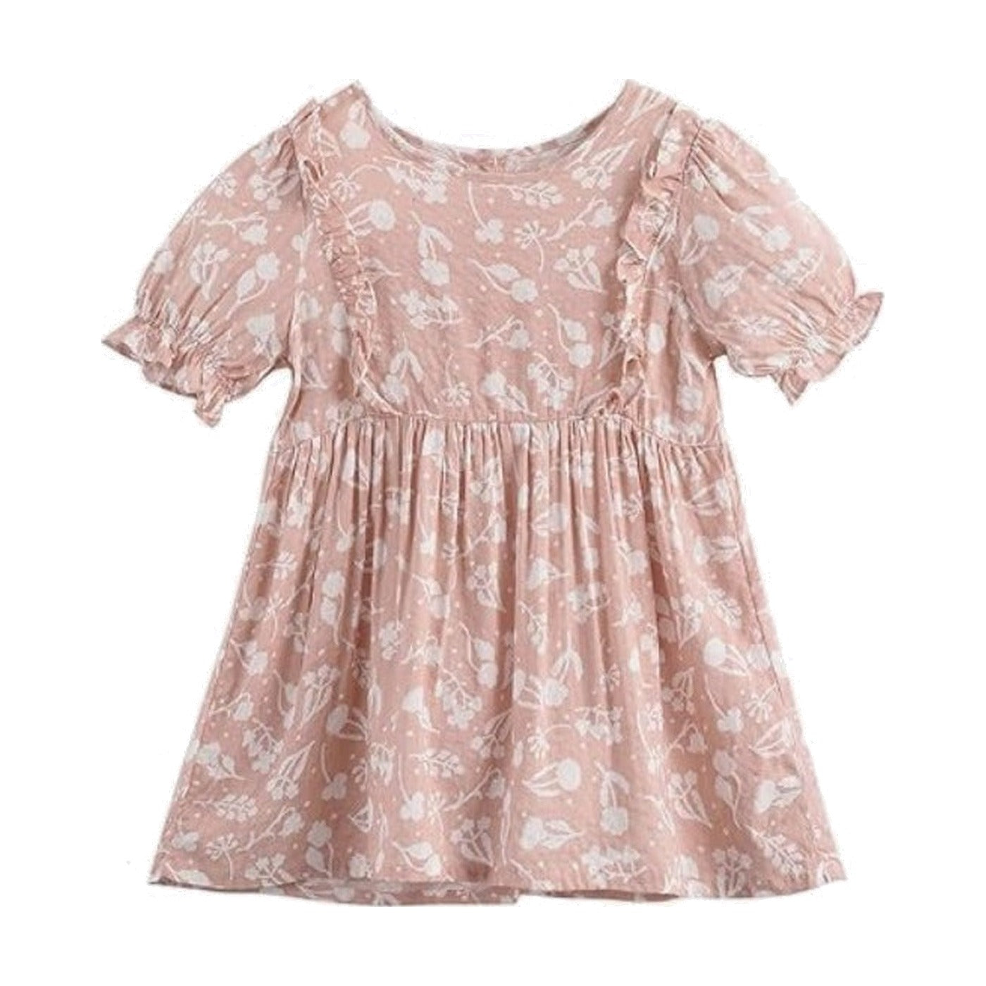 Aimama Pink or Grey Floral Print Dress