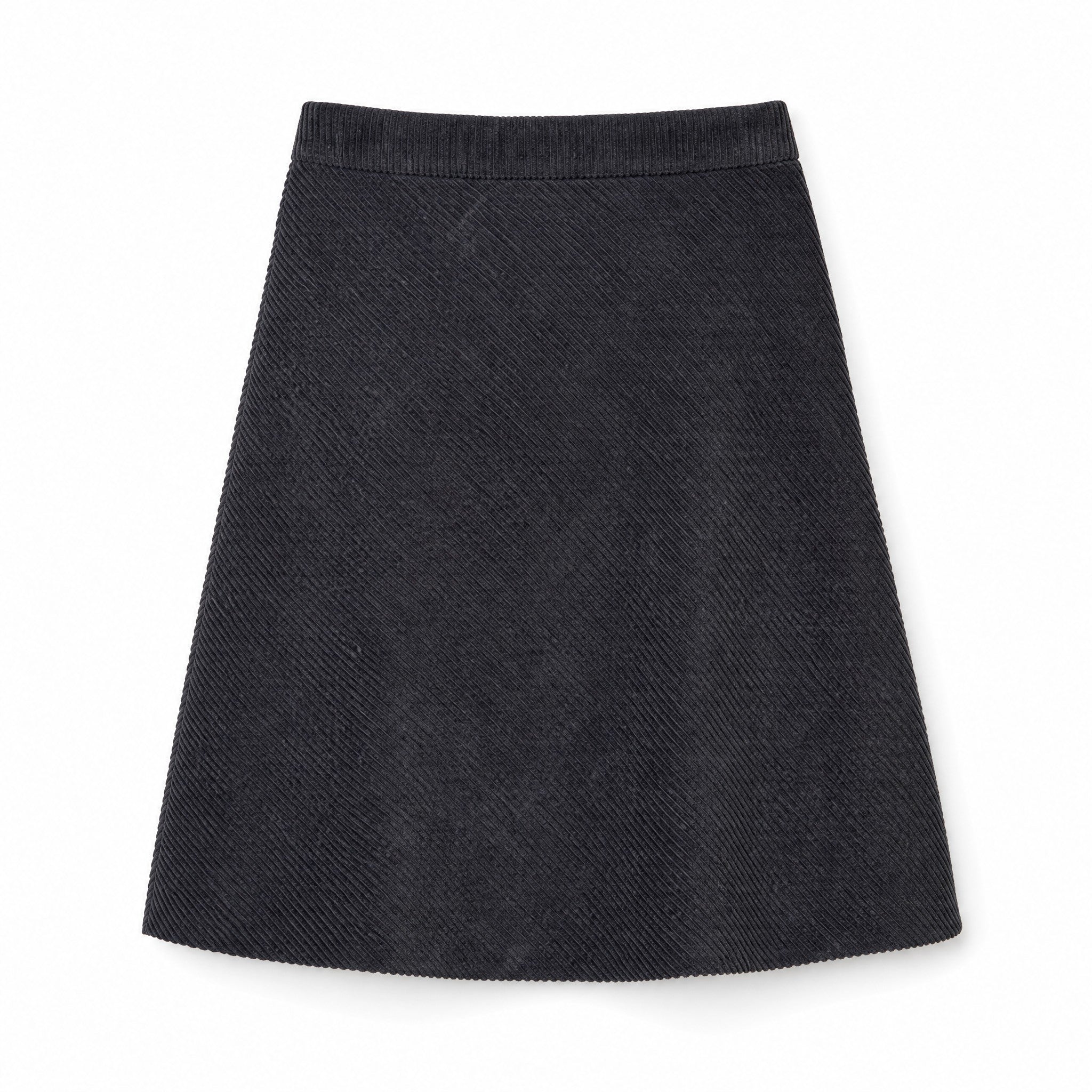 MarMar Copenhagen Heavy Cord Skirt Night, back view