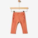 Ribbed Frilled Long Sleeve & Leggings Set | YELLO-OH - CapuletKids