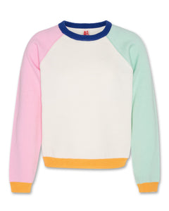 Adine Colour Block Knit Sweater, Multicolour | AO76