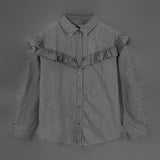Moony Blouse, Washed Grey | REPOSE AMS