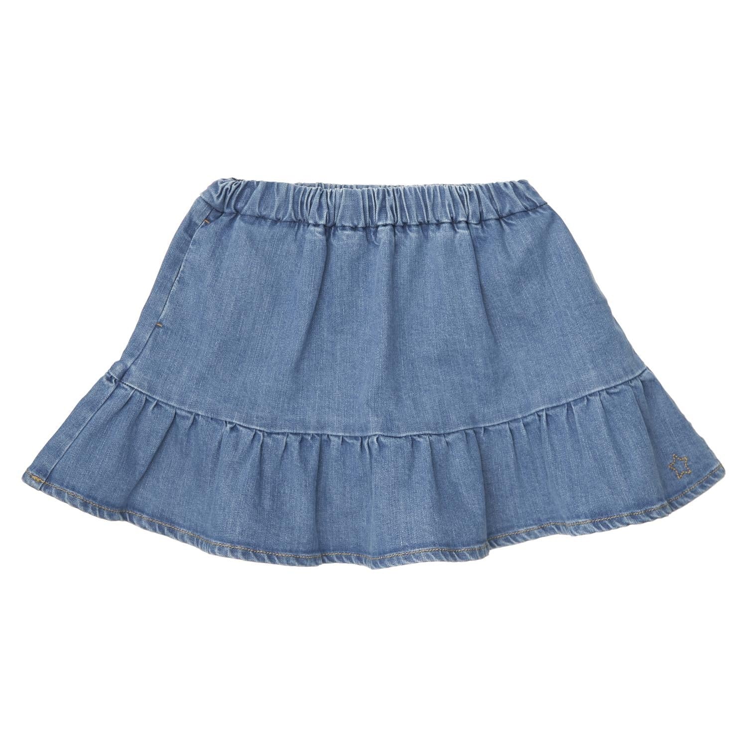 Mini Denim Skirt, Blue | TOCOTO VINTAGE