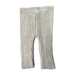 Tocoto Vintage Ribbed Knit Trousers Beige