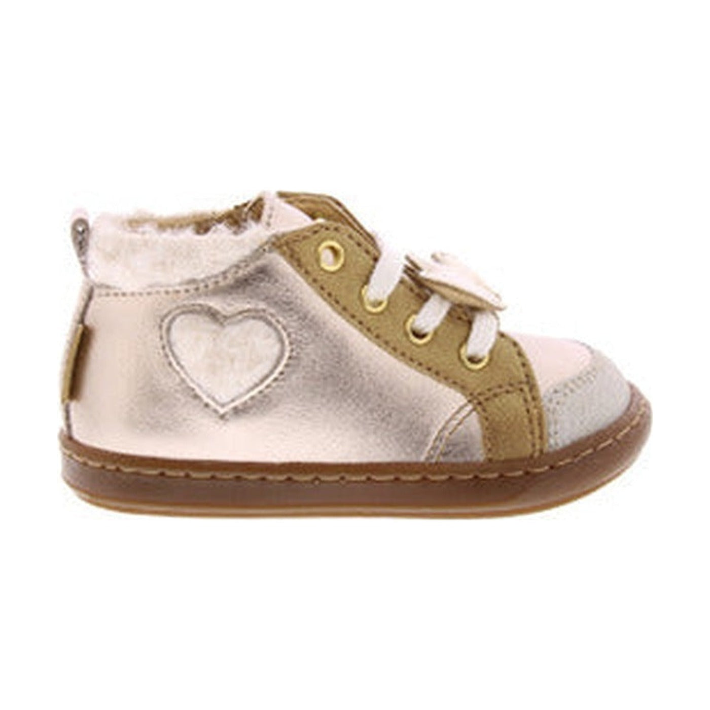 Shoo pom Leather Heart Lace-Up's
