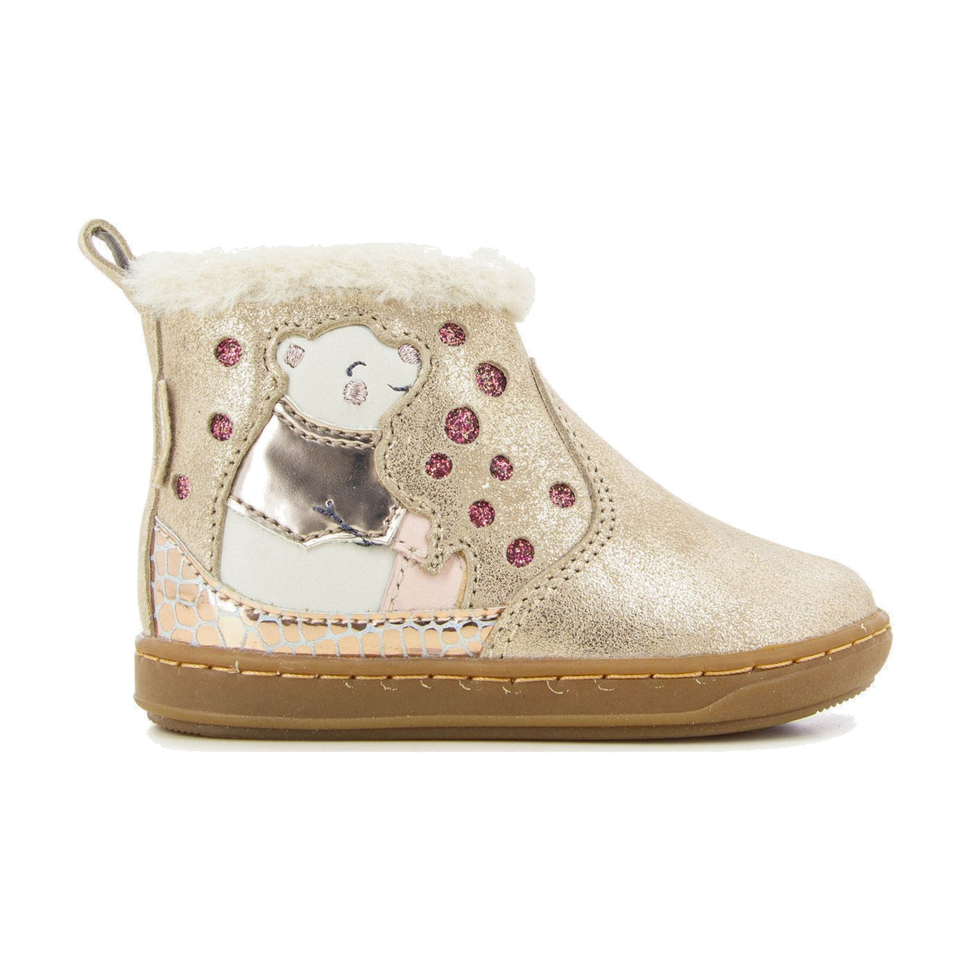 Shoo pom Polar Bear Metallic Boots