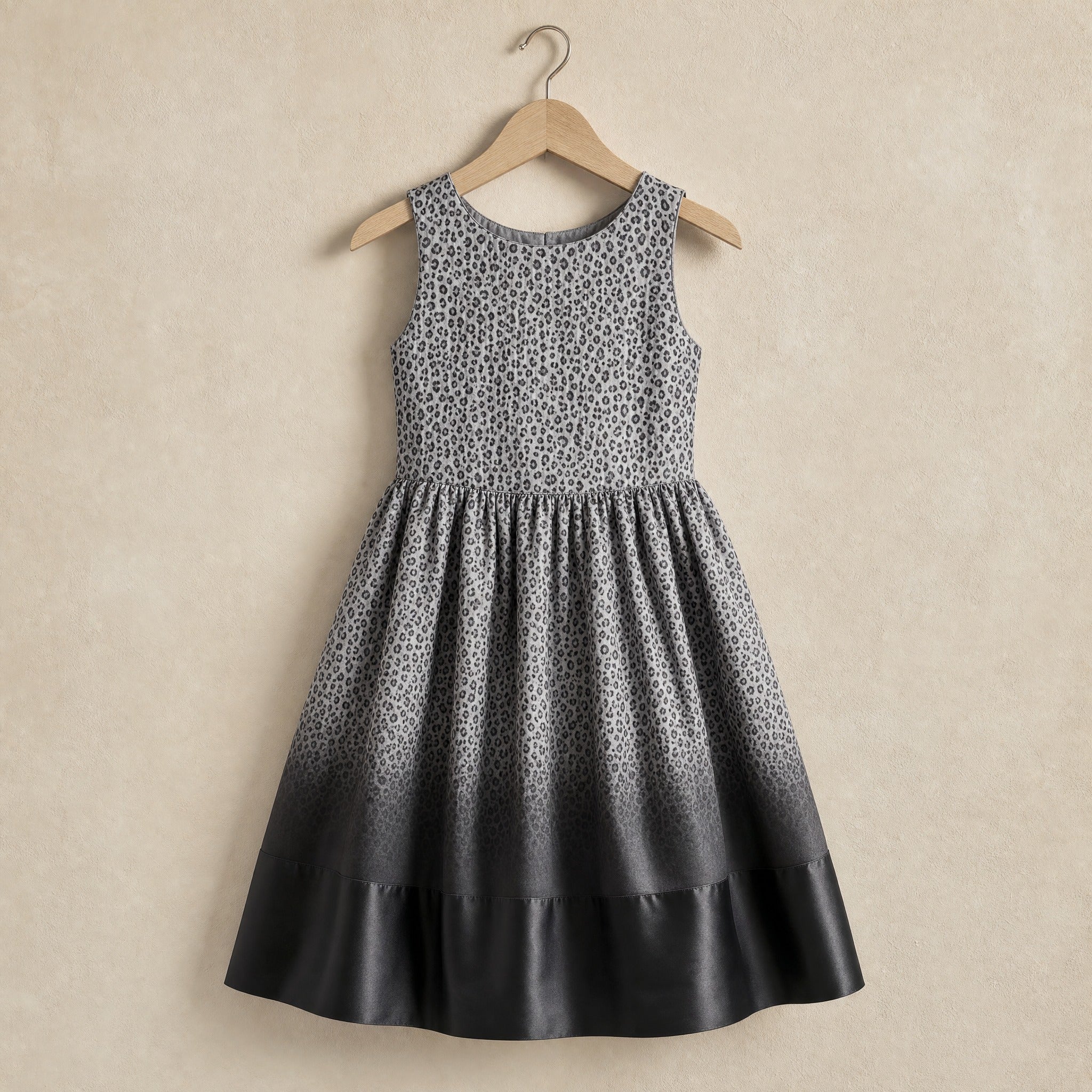 Leopard Print Flared Dress, St. Macul | TWINSET (studio render 0)