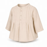 MarMar Copenhagen Totoro Cotton Poplin Baby Shirt, three quarter view