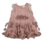 MarMar Dinne Ballerina Flower Dress Dusty Mauve
