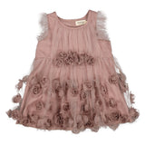 MarMar Dinne Ballerina Flower Dress Dusty Mauve