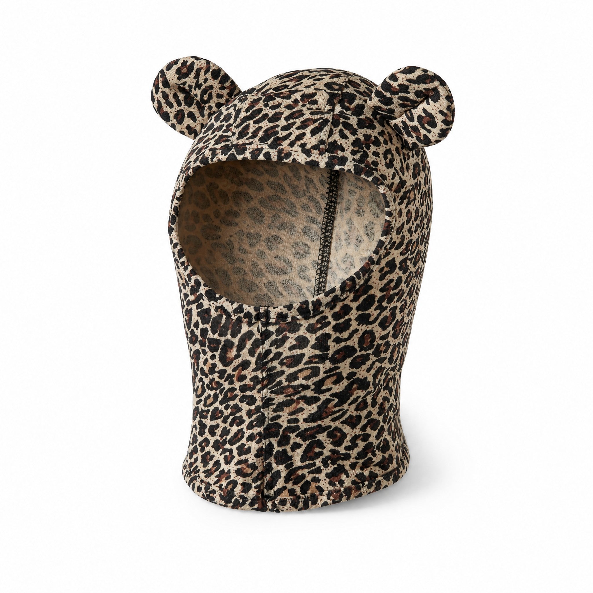 MarMar Leo Balaclava with Ears Brown Leo, three quarter view