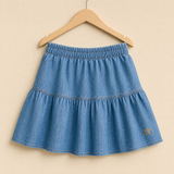 Mini Denim Skirt, Blue | TOCOTO VINTAGE (studio render 1)