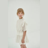 Repose AMS Mini Skirt Long Version, Graphic Lace