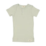 MarMar Copenhagen Modal Rib Tee Short Sleeve, White Sage
