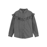 Repose AMS Moony Blouse, Washed Grey