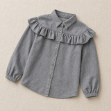 Moony Blouse, Washed Grey | REPOSE AMS (studio render 0)