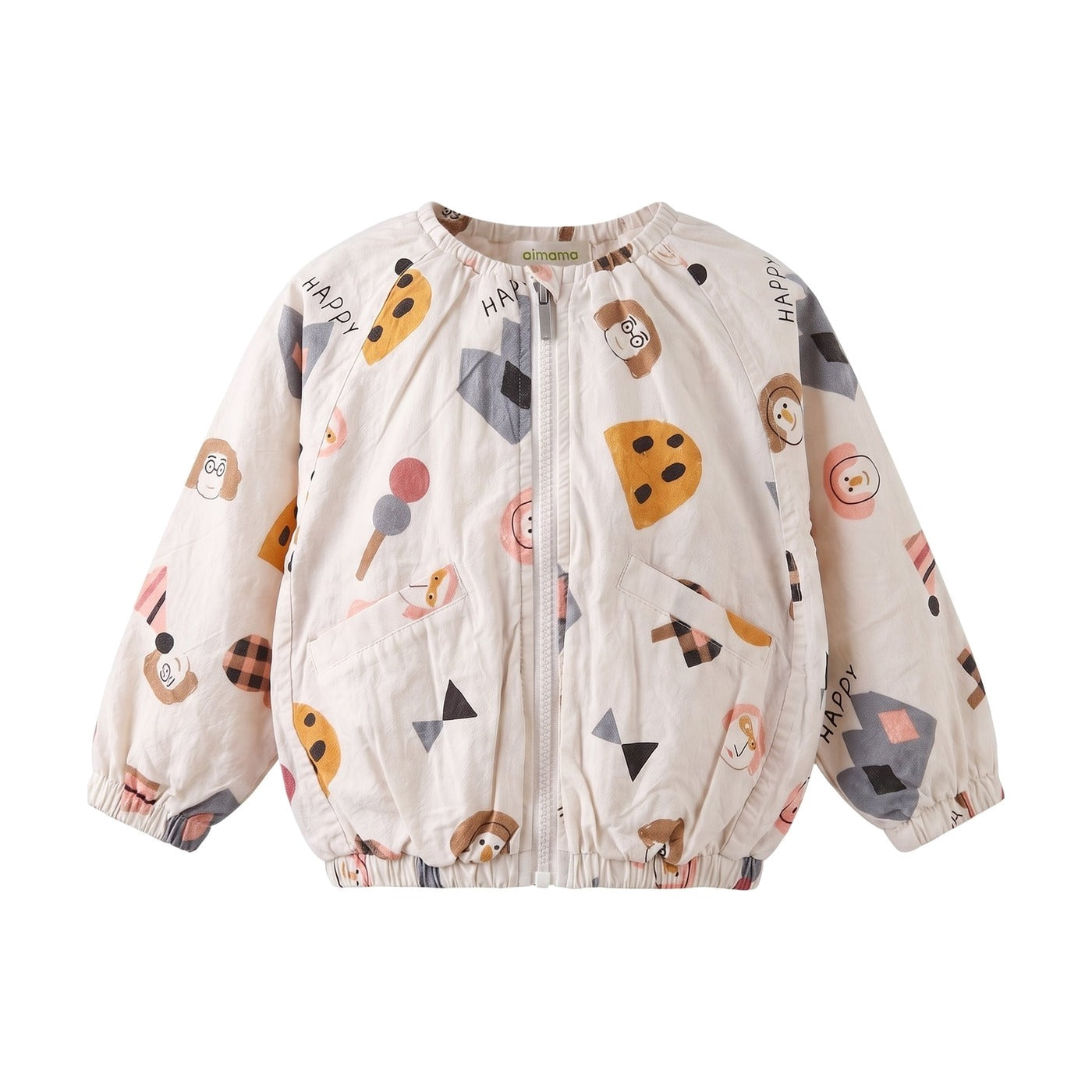 Aimama Unisex Doodle Print Jacket