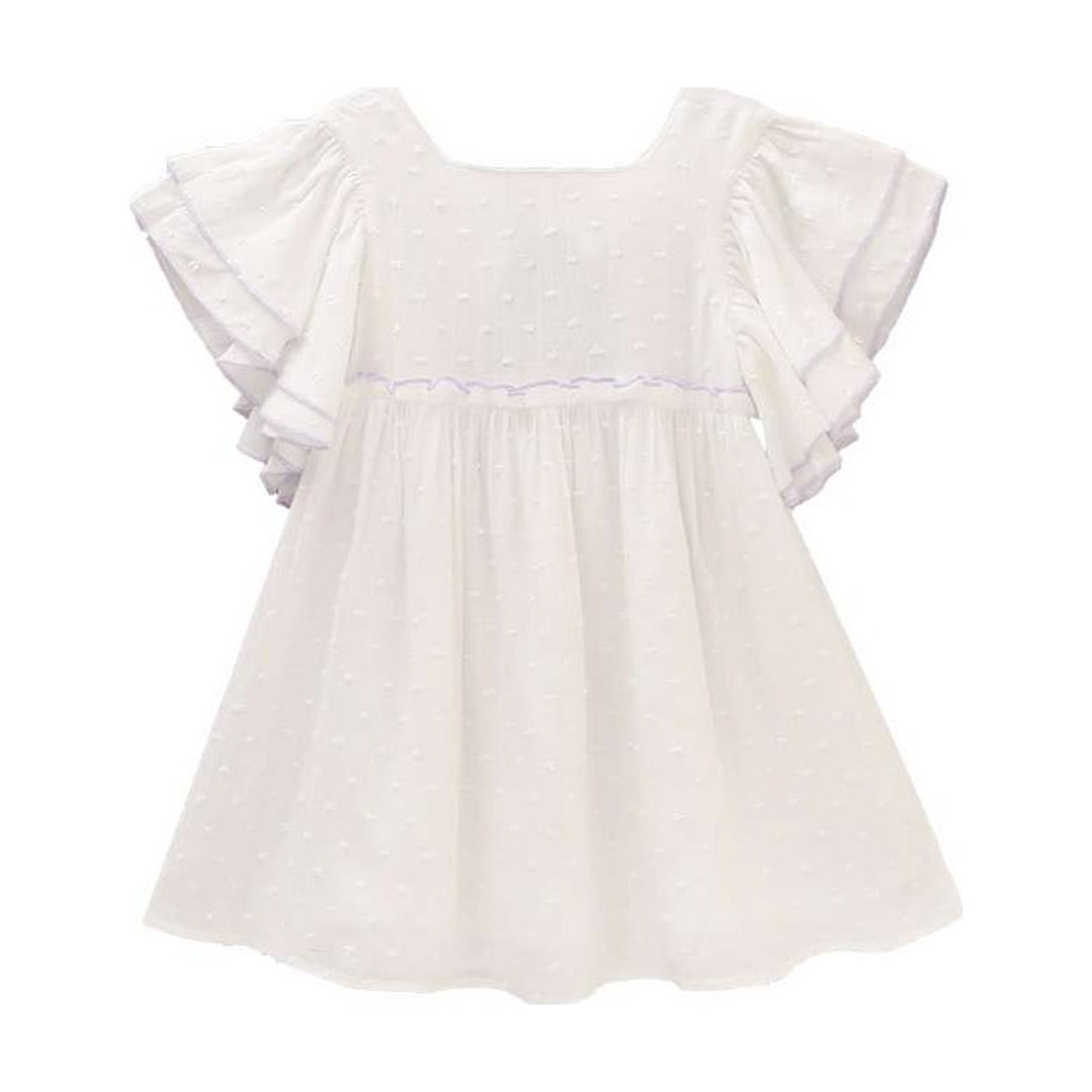 Dadati Plumeti Blouse with Contrast Trim