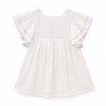 Dadati Plumeti Blouse with Contrast Trim, back view