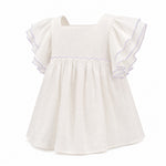 Dadati Plumeti Blouse with Contrast Trim, three quarter view