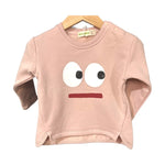 Aimama Pink "Silly Face" Crewneck
