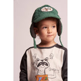 NAADA Raccoon Print Long-Sleeve T-Shirt