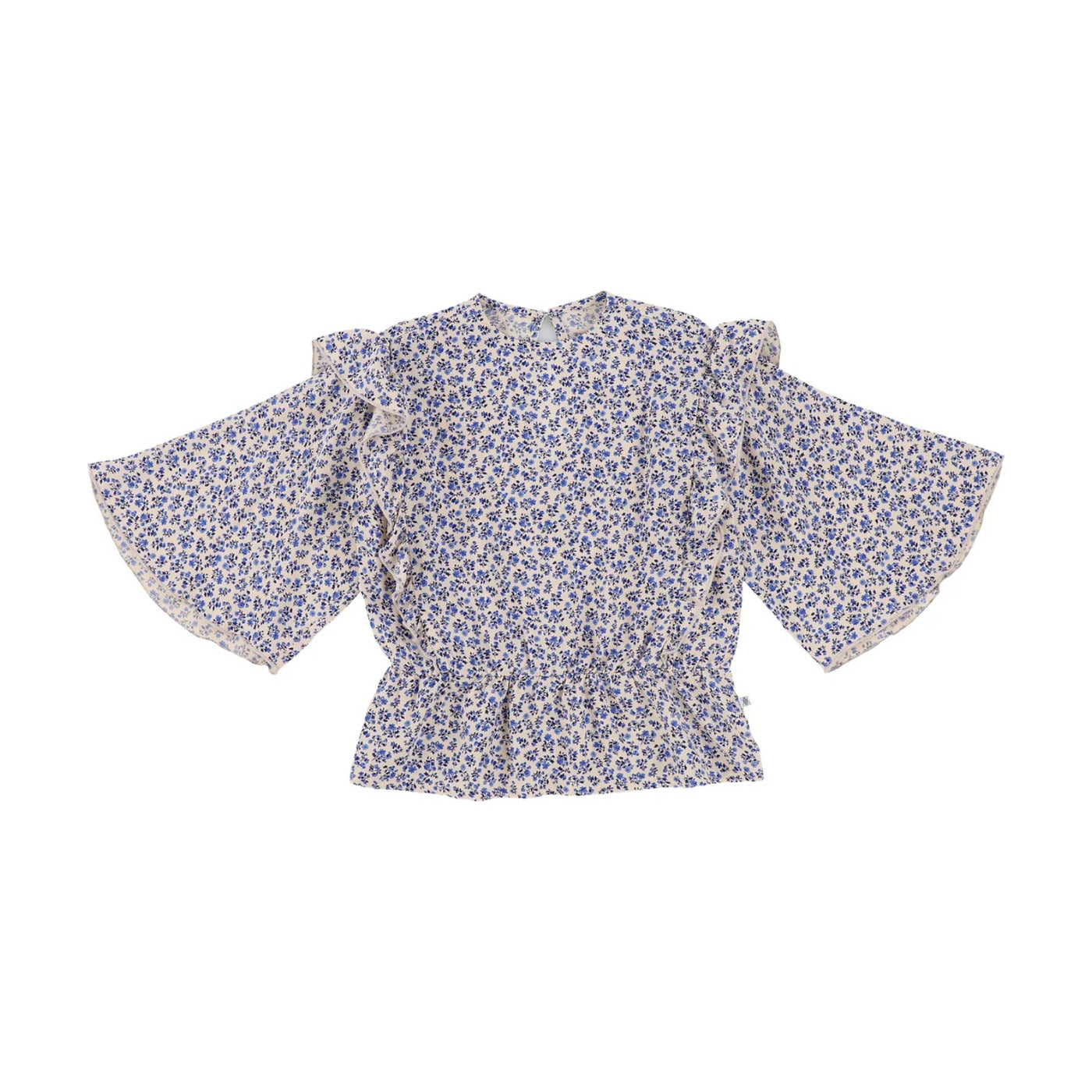 Repose AMS Ruffle Blouse Floral Print