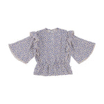 Repose AMS Ruffle Blouse Floral Print