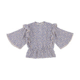 Repose AMS Ruffle Blouse Floral Print