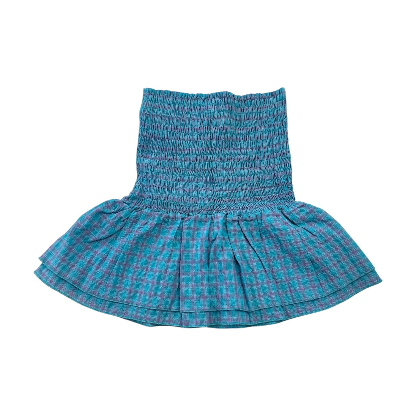 Repose AMS Striped Blue n Purple Skirt Long