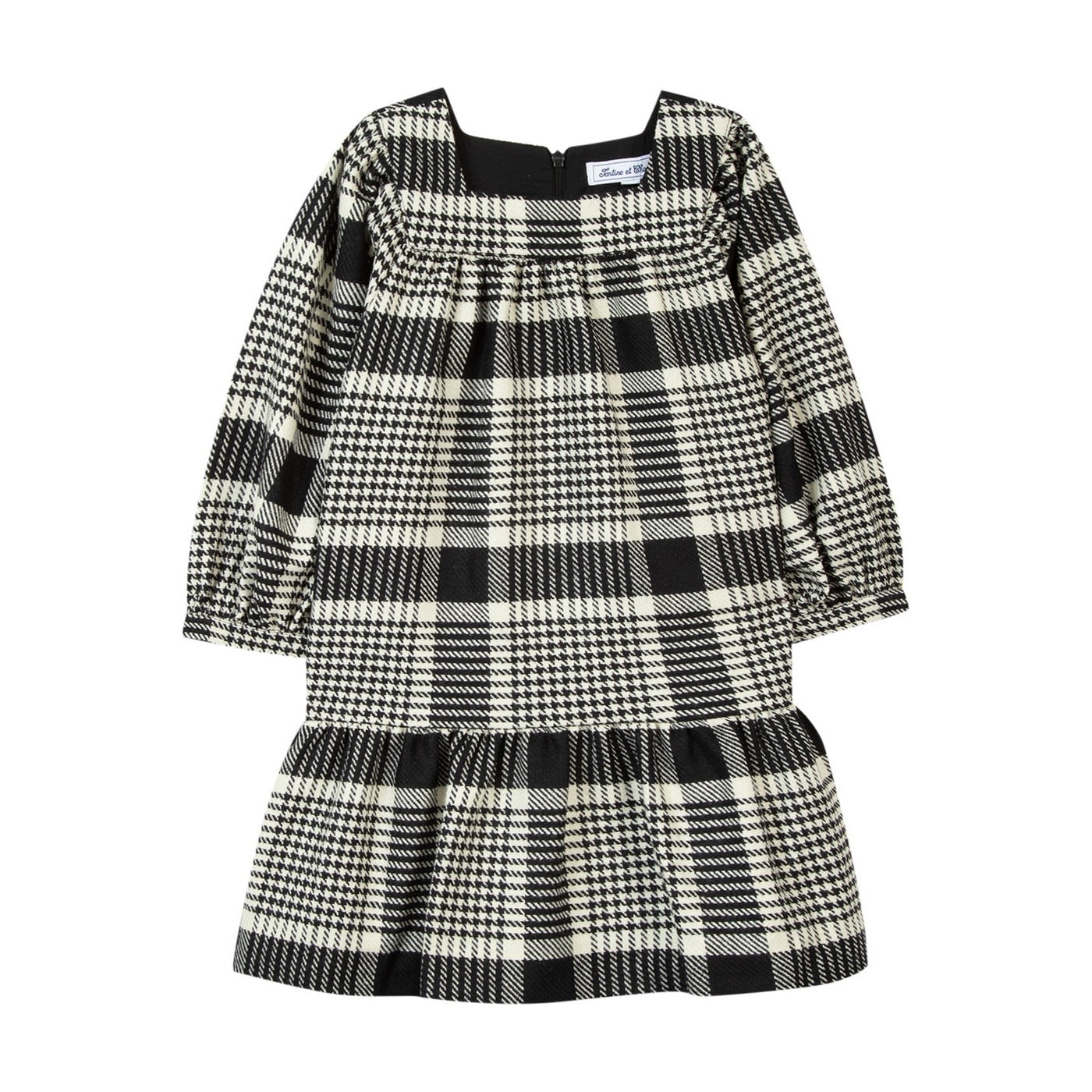 Tartine & Chocolat Retro Houndstooth Dress
