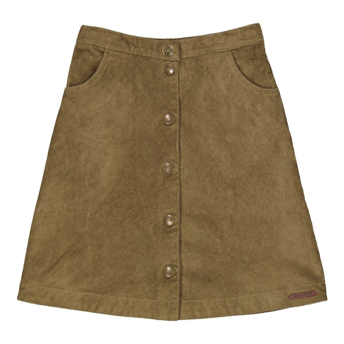 MarMar Copenhagen Sabbie Corduroy Skirt, Seaweed