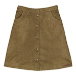 MarMar Copenhagen Sabbie Corduroy Skirt, Seaweed