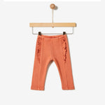 Yell-oh Ribbed Frilled Long Sleeve & Leggings Set